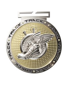 IM Dual Plated Track Medal