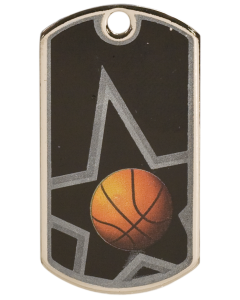 Star Dog Tags Series - Basketball