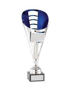 Soccer Cup - Silver-Blue