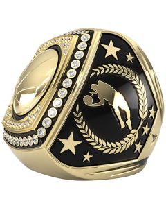 Epic Ring Basketball - Clear Gems - Gold