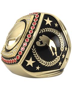 Epic Ring Basketball - Red Gems - Gold