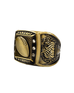 Championship Ring - Fantasy Champion - Gold