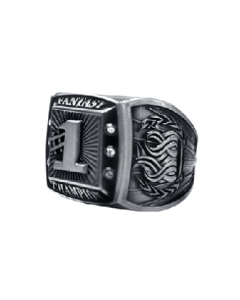 Championship Ring - Fantasy Champion - Silver