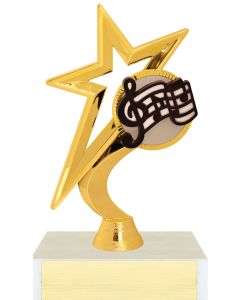 Gold Star Figure Trophy Series - Music