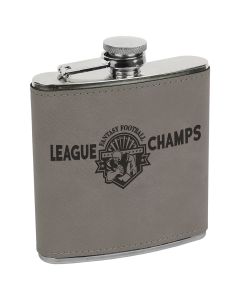 Leatherete Stainless steel flask