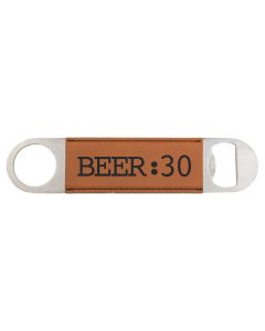 Rawhide Laserable Leatherette Bottle Opener