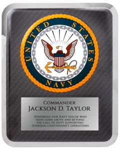 Military Plaque-Navy