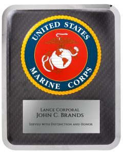 Military Plaque-Marine Corps