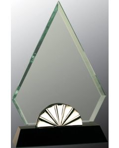 HORIZON GLASS WITH SILVER METAL TRIM