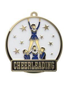 High Tech Cheerleading Medal