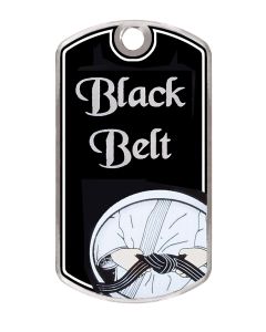 LASER ENGRAVED BLACK BEAUTY DOG TAG - MARTIAL ARTS