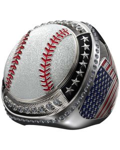 Legacy Patriot Ring - Silver - Little League