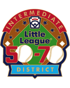 50/70 Intermediate Baseball Pin Series - District - New Logo