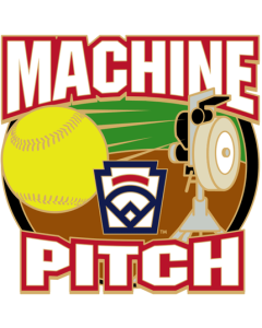 Little League Softball Pin Series - Machine Pitch - New Logo