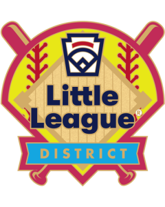 Little League Softball Tournament Pin Series - District - New Logo