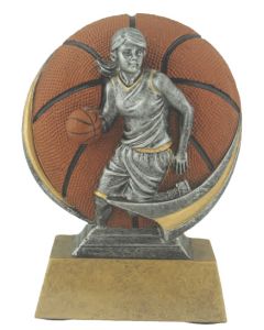 Basketball Resin Award - Female