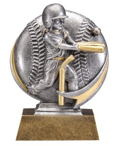 T-Ball Award Resin - Female 3-D Motion