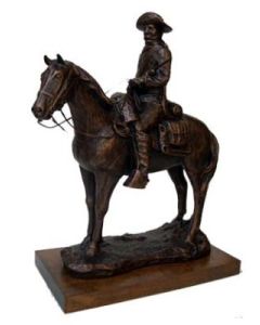 OL BILL STATUE - 12~~~ OL BILL CAVALRY STATUE
