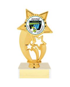 Trophy with Logo - Star Figure Series - AYSO