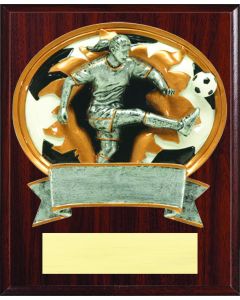 Resin Plaque Series - Soccer