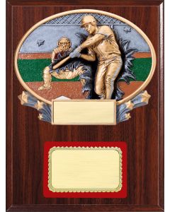 Resin Plaque Series - Baseball