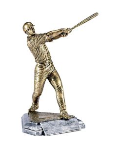 Male Baseball Batter Resin