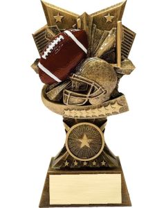 Star Podium Football Resin