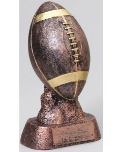 ANTIQUE FINISH FOOTBALL RESIN