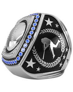 Epic Ring Little League - Blue Gems - Silver