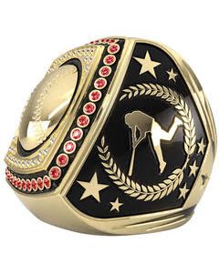 Epic Ring Little League - Red Gems - Gold