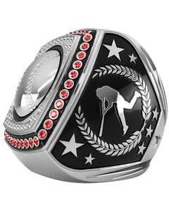 Epic Ring Little League - Red Gems - Silver
