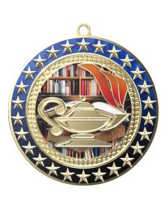 Radiant Star Medal Series - Book and Lamp
