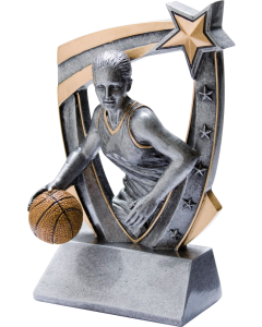 3D STAR RESIN SERIES - BASKETBALL, F