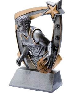 3D STAR RESIN SERIES - BASKETBALL, M