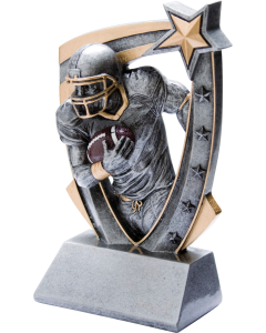 3D STAR RESIN SERIES - FOOTBALL