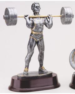 ANTIQUE ACTION RESIN SERIES - WEIGHTLIFTING, M
