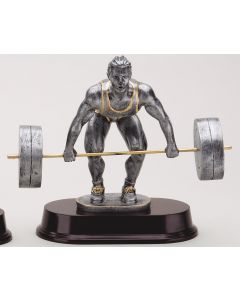 Weightlifting Statue - Antique Resin Series - Deadlift
