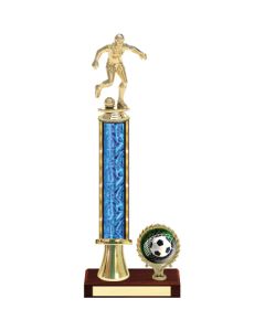 Single Post Soccer Trophy with Insert