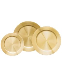 SOLID SATIN BRASS TRAY