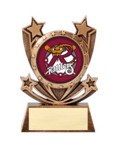 TWIN STARS RESIN SERIES - 2 INCH INSERT - BASEBALL
