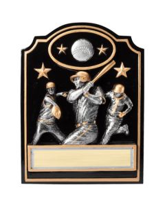 Night 3D Baseball Resin