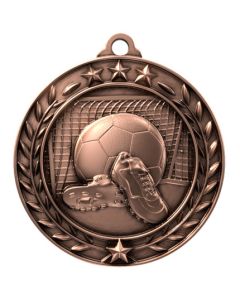 Wreath Soccer Medal Series