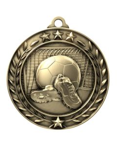 Wreath Soccer Medal Series