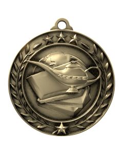 Wreath Series - Book and Lamp