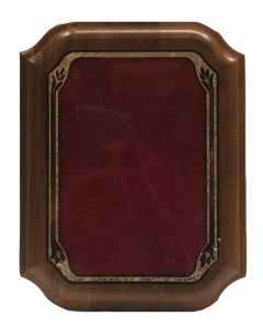 PLAQUE AWARD - CLASSIC WALNUT AND MARBLE