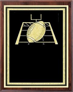 Laser Plaque Series - Football